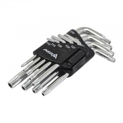 Sada torx kľúče s otvorom T10-T50 A-712TF1
