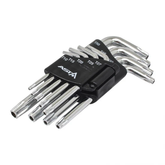 Sada torx kľúče s otvorom T10-T50 A-712TF1