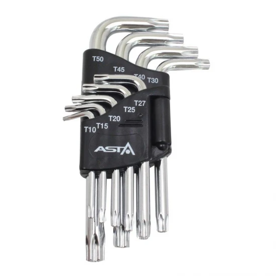Sada torx kľúče s otvorom T10-T50 A-712TF1