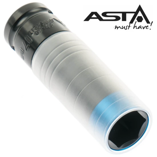 Nástrčný kľúč 17mm pre rázový uťahovák na hliníkové disky A-HSI217