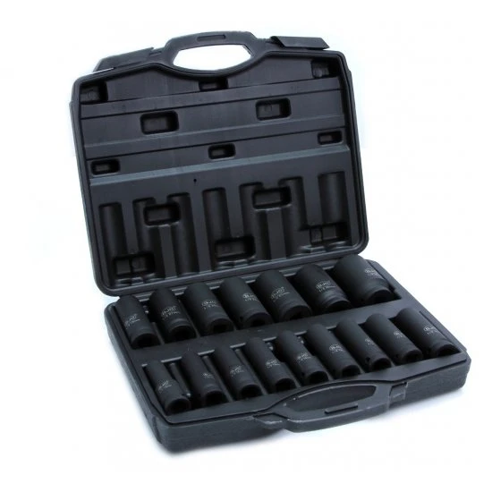 Kované nástrčné kľúče 1/2" 10-32mm 16ks M58274