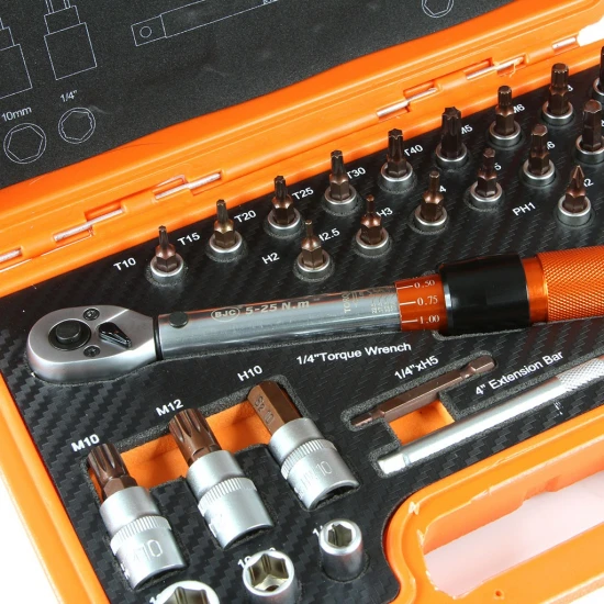 Momentový kľúč 1/4" 5-25Nm B53574