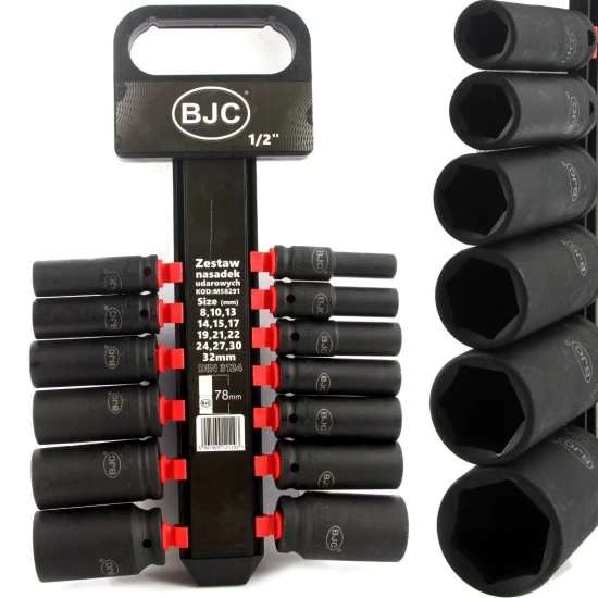 Kované nástrčné kľúče 8-32 mm predĺžené 1/2" M58291
