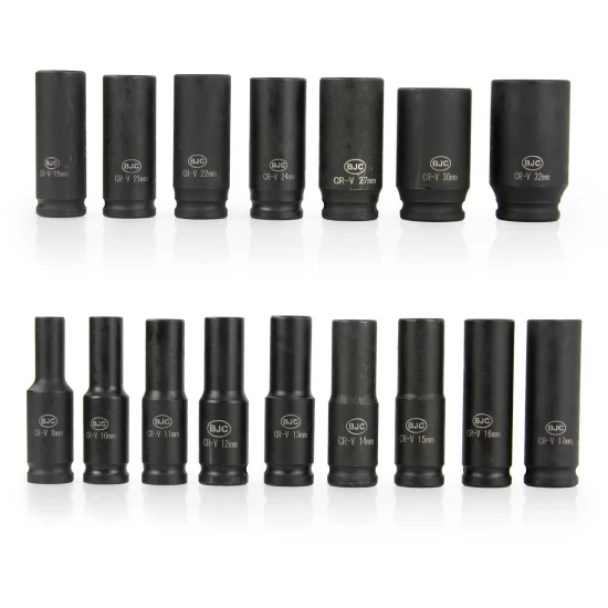Kované nástrčné kľúče 1/2" 10-32mm 16ks M58295