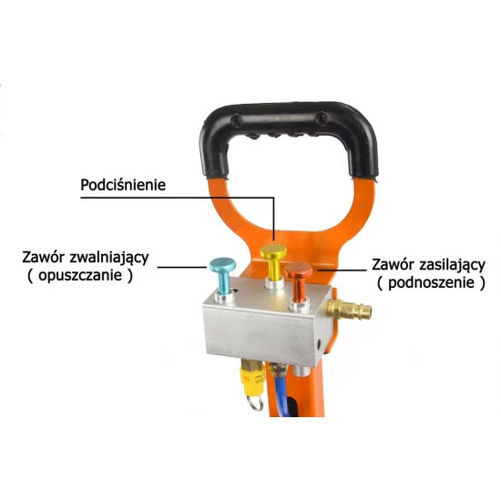 Pneumatický vankúšový zdvihák 6 tonový M80135