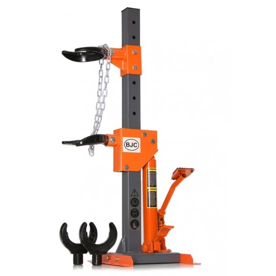 Hydraulický sťahovák pružín stojanový s taniermi 1 tonový M80441