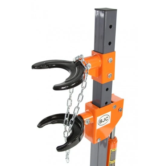 Hydraulický sťahovák pružín stojanový s taniermi 1 tonový M80441