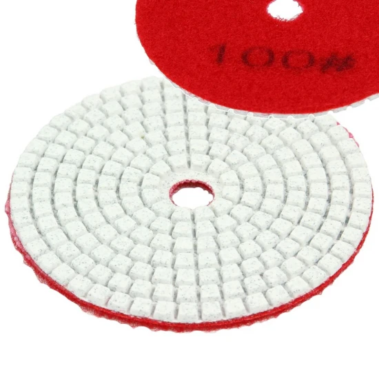 Kotúč unášací na suchý zips 100 mm + diamantové kotúče M08830