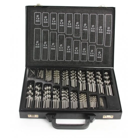 Sada vrtákov HSS 1-10mm 170 dielna M22305C