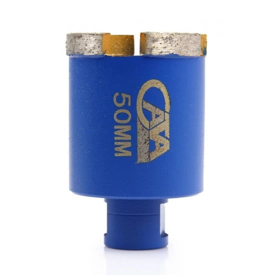 Diamantové vykružováky M14 do dlažby segmentové 20-76 mm 6 dielna sada M22597