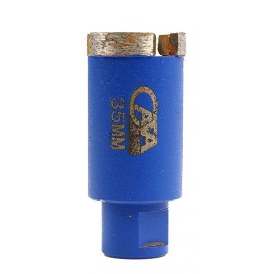 Diamantové vykružováky M14 do dlažby segmentové 20-76 mm 6 dielna sada M22597