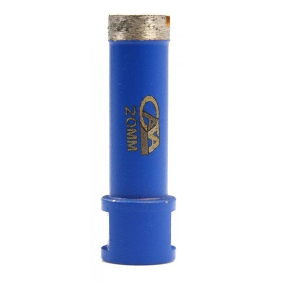 Diamantové vykružováky M14 do dlažby segmentové 20-76 mm 6 dielna sada M22597