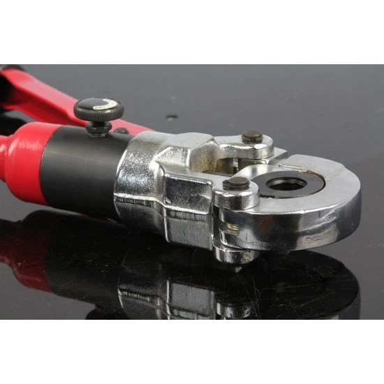 Hydraulické lisovacie kliešte na hliníkoplast PEX čeľuste U V TH M55915C