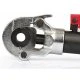 Hydraulické lisovacie kliešte na hliníkoplast PEX čeľuste U V TH M55915C