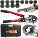Hydraulické lisovacie kliešte na hliníkoplast PEX čeľuste U V TH M55915C