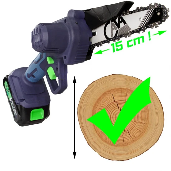 Akumulátorová reťazová mini píla M66170