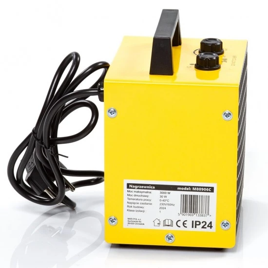 Elektrický ohrievač PTC 3kW M80906C