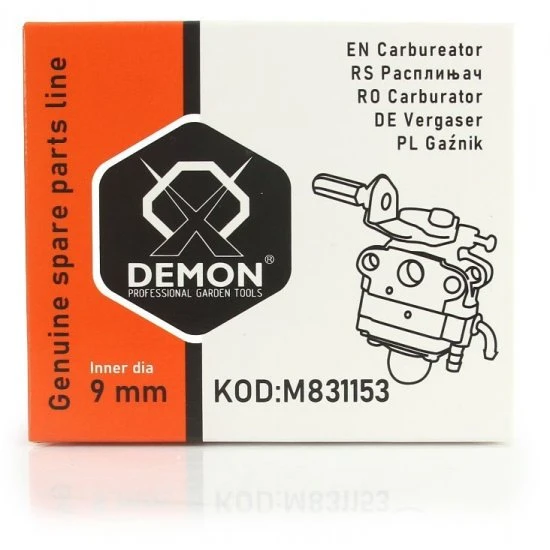 Karburátor na krovinorez otvor 9 mm M831153