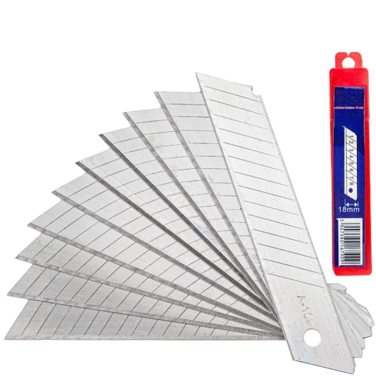 Náhradné čepele do orezávacieho noža 18mm x 0.5mm 10ks FT0011