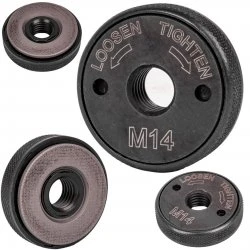 Rýchloupínacia matica SDS click M14 čierna FT0095