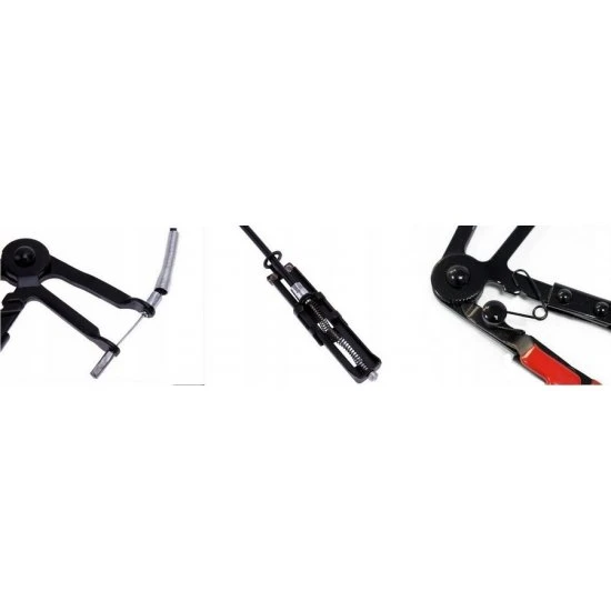 Kliešte na hadicové spony s bowdenom 630mm FT1757