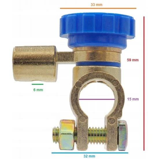 Odpojovač batérie 12V 250A FT1025