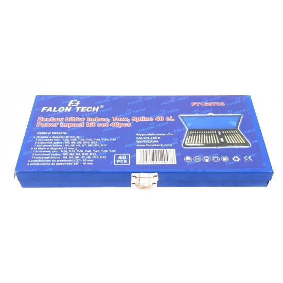 Sada bitov torx imbus a XZN tisíchran 40 dielna FT160703