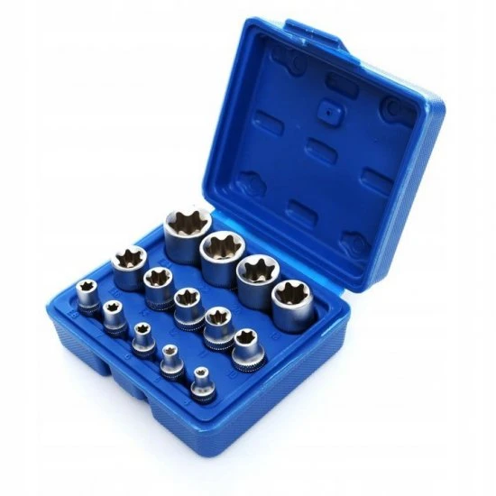 Nástrčné kľúče vnútorný torx E4-E24 14ks FT1727