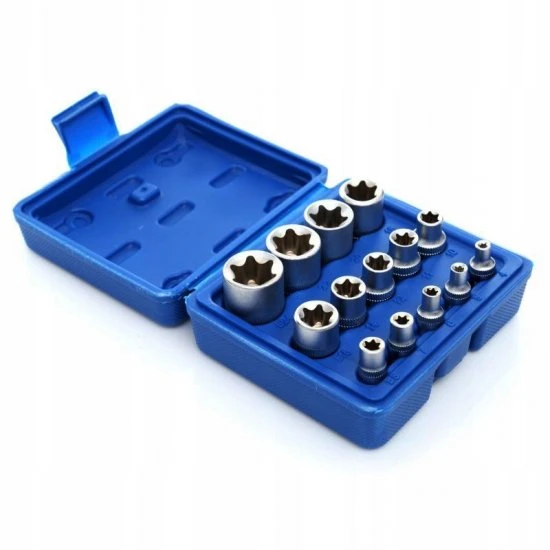 Nástrčné kľúče vnútorný torx E4-E24 14ks FT1727