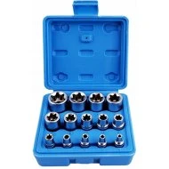 Nástrčné kľúče vnútorný torx E4-E24 14ks FT1727