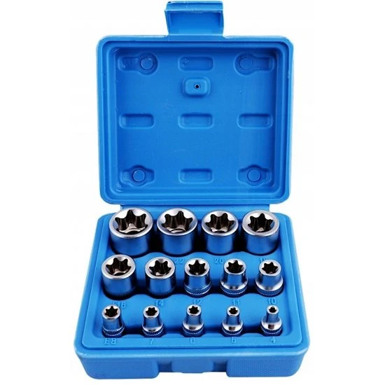 Nástrčné kľúče vnútorný torx E4-E24 14ks FT1727