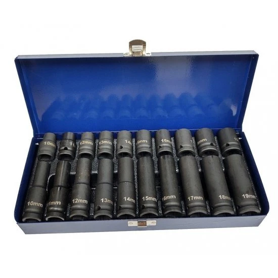 Kované nástrčné kľúče 10-19 mm 20 dielna 1/2 sada FT2012