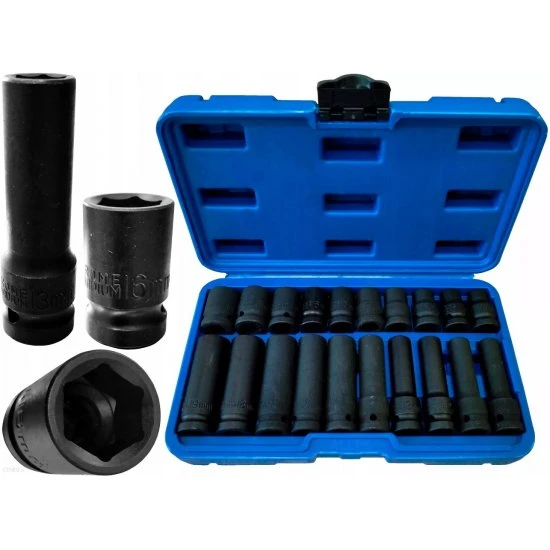 Kované nástrčné kľúče 10-19 mm 20 dielna 1/2 sada FT2012P
