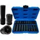 Kované nástrčné kľúče 10-19 mm 20 dielna 1/2 sada FT2012P