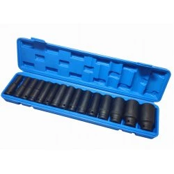 Kované nástrčné kľúče 10-32 mm predĺžené 1/2" 15ks FT2215