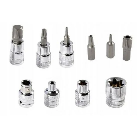 Sada nástrčných kľúčov TORX a E-TORX FT2234