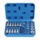 Sada nástrčných kľúčov TORX a E-TORX FT2234