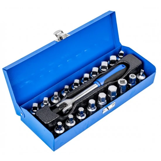 Sada kľúčov na zátky olejových vaní 3/8" 20 dielna FT4420