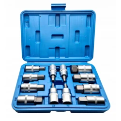 Zástrčné 1/2" hlavice imbus hex H5 - H22 sada 12ks FT52212