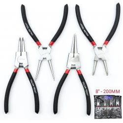 Ségerové kliešte 200mm 8" sada 4 kusy FT650640