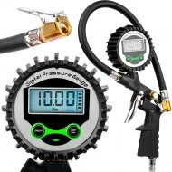 Pištoľ na hustenie pneumatík digitálny manometer 18bar FT9906