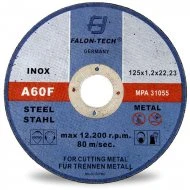 Rezný kotúč na kov 125 x 1.2 x 22.2 mm FTMC12512
