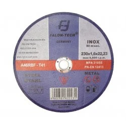 Rezný kotúč na kov 230 x 1.6 x 22.23 mm FTMC23016