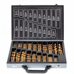 Sada vrtákov HSS do kovu 170ks 1-10mm titán FT390170T
