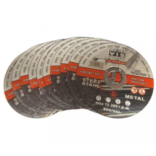 Rezný kotúč na kov 125 x 1.0 x 22.2 mm IVMC12510