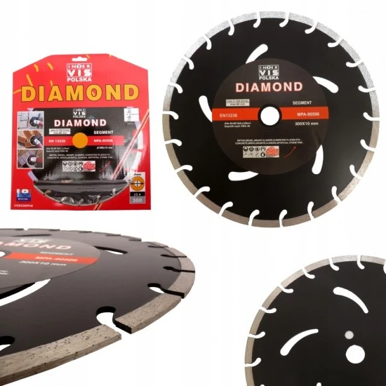 Diamantový rezný kotúč segmentový 300mm IVSEG300PAB