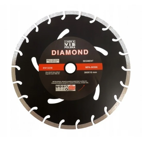 Diamantový rezný kotúč segmentový 300mm IVSEG300PAB