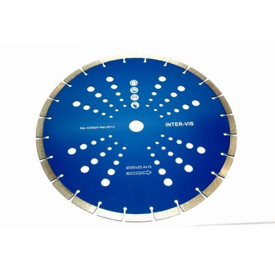 Diamantový rezný kotúč segmentový 350mm IVSH0350