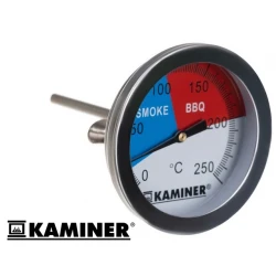 Teplomer pre gril a údiareň 0–250°C PK006