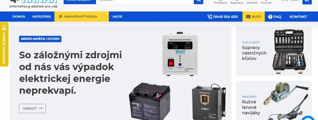 Spúšťame nový e-shop!